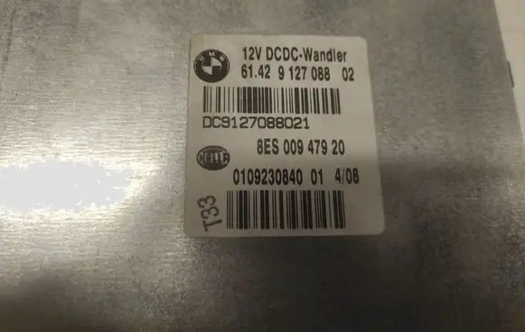 BMW 1 E81 E87 Voltage converter/converter module 61429127088 8ES00947920