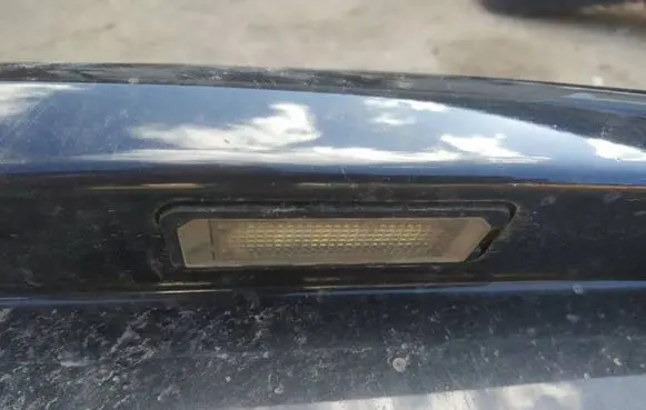 Volkswagen Golf V Number plate light
