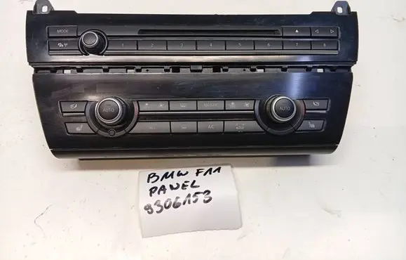 BMW 5 F10 F11 Climate control unit 9306153 0001259481 900256340007