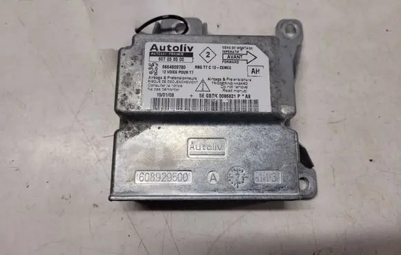 Peugeot 308 Airbag control unit/module 607059500 9664909780