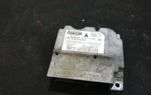 Citroen C4 I Airbag control unit/module 9653493780 603726100