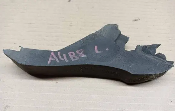 Audi A4 S4 B8 8K Fender foam support/seal 8K0821197A