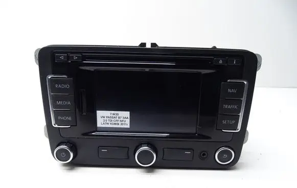 Volkswagen PASSAT B7 Head unit multimedia control 3C0035279M