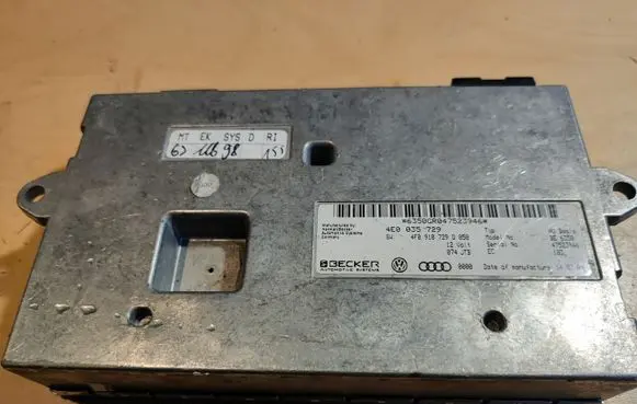 Audi A6 S6 C6 4F MMI control unit 4E0035729