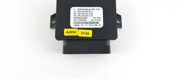 Mercedes-Benz B W246 W242 Hand brake control module A2469003014 A2469017905 A2469021002