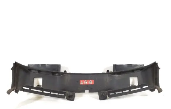Engine bonnet/hood lock trim molding
