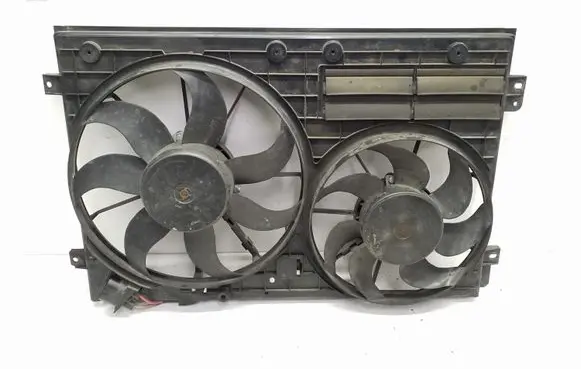 Volkswagen Tiguan Radiator cooling fan shroud 1K0121207BC 1K0121205AD