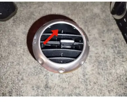 Audi TT Mk1 Dash center air vent grill 8N0820901 8N0820901A