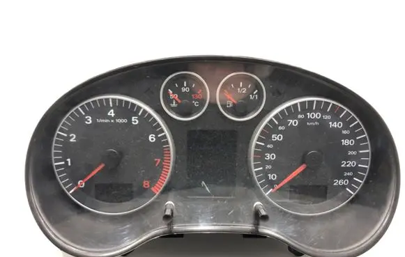 Audi A3 S3 8P Speedometer (instrument cluster) 8P0920930D
