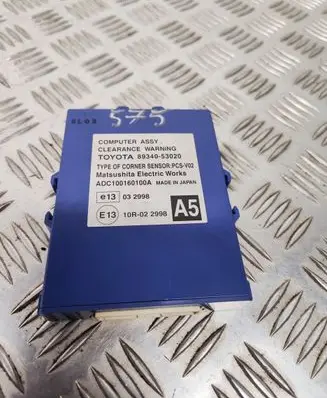 Lexus IS 220D-250-350 Parking PDC control unit/module 8934053020