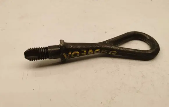 Towing hook eye