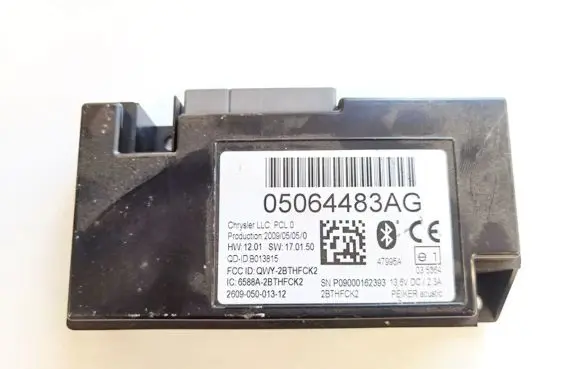Dodge Journey Other control units/modules 05064483AG QWY-2BTHFCK2