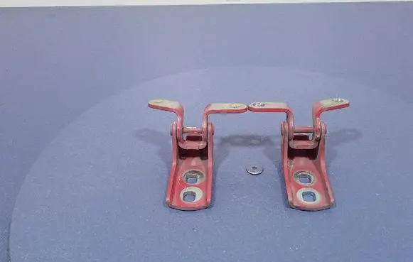 Front door hinge set