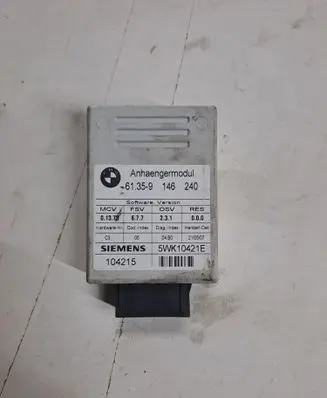 BMW 5 E60 E61 Tow bar trailer control unit/module 61359146240