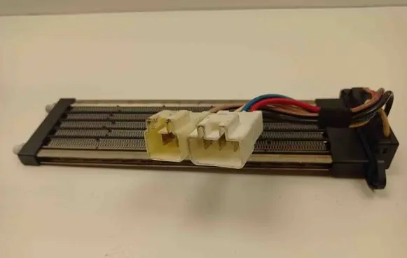 Electric cabin heater radiator