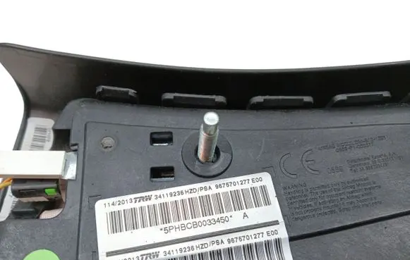 Citroen C5 Airbag squib ring wiring 9675701277