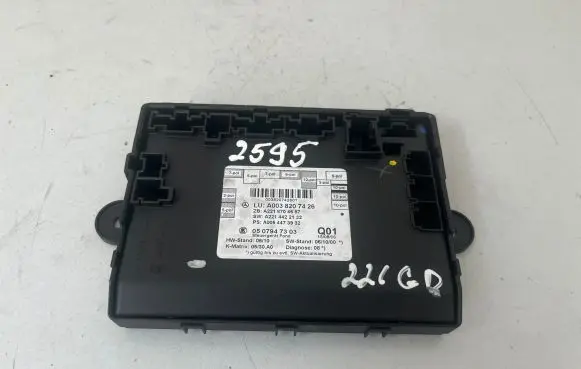 Mercedes-Benz S W221 Door control unit/module A2214422132 A0038207426 A2218704587