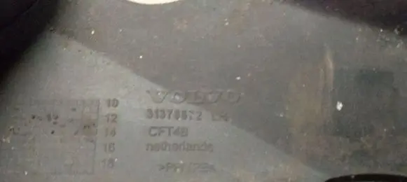 Volvo V40 Windshield trim 31378572