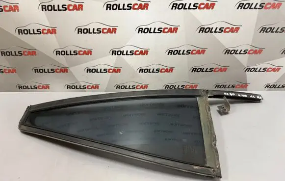 Rear vent window glass