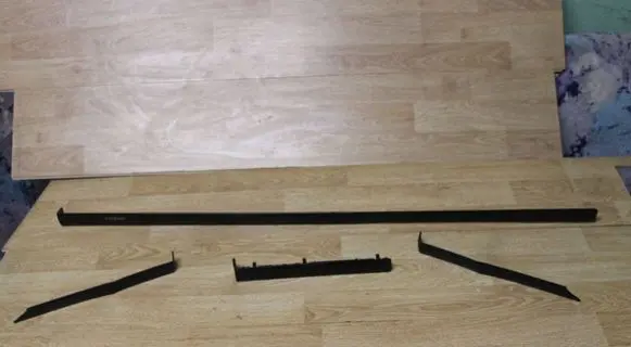 Volkswagen Sharan Center console decorative trim 