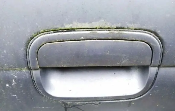 Mitsubishi Space Wagon Front door exterior handle
