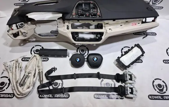 BMW 5 G30 G31 G38 Airbag set with panel 51459624576 G905668 9375427