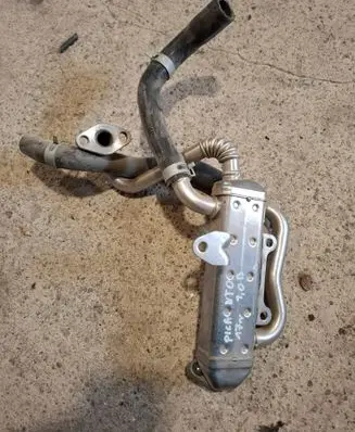 EGR valve cooler