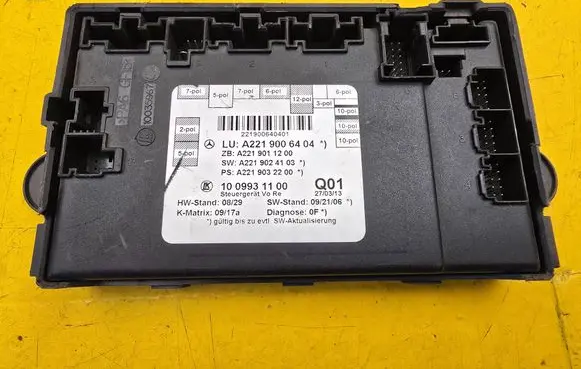 Mercedes-Benz S W221 Door control unit/module A2219006404 A2219024103