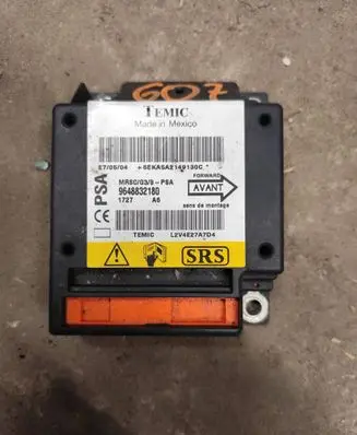 Peugeot 607 Airbag control unit/module 9648832180 5EKA5A2149130C L2V4E27A7D4