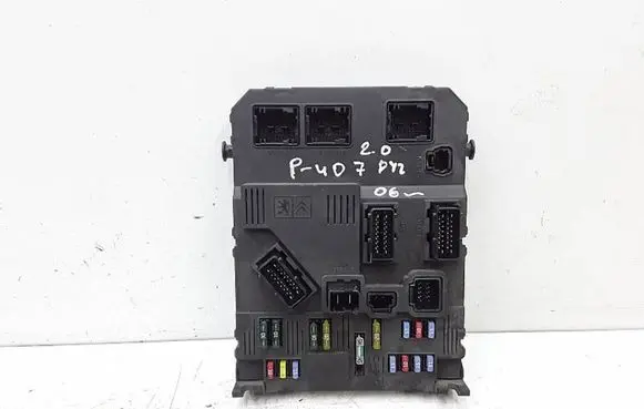 Peugeot 407 Fuse box set 9655221080 BSIS0200 S120104700J
