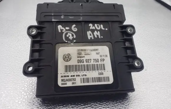 Volkswagen PASSAT B6 Gearbox control unit/module 09G927750FP H69S0931 MQJA000763