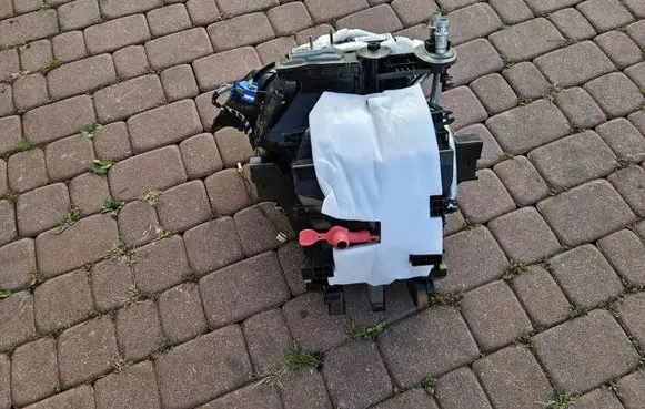 Interior heater climate box assembly