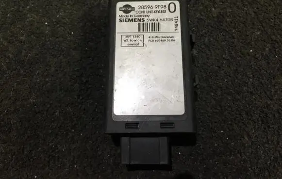 Nissan Primera Immobilizer control unit/module 285969f980 5wk46470b