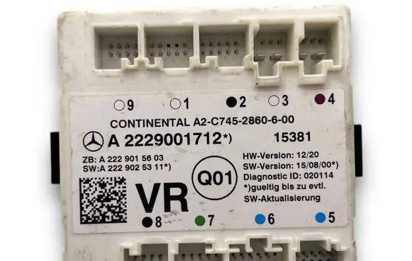 Mercedes-Benz C W205 Central body control module S3297 A2229001712