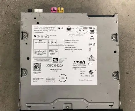 Volkswagen PASSAT B9 Navigation unit CD/DVD player 3G5035820A