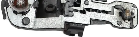 Tail light bulb cover holder