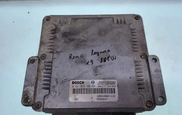 Renault Laguna II Engine control unit/module 0281010189 HOM8200091416