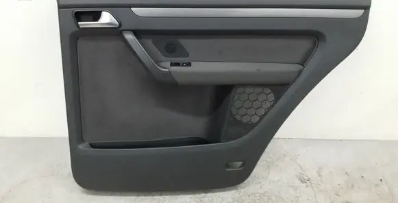 Rear door card panel trim