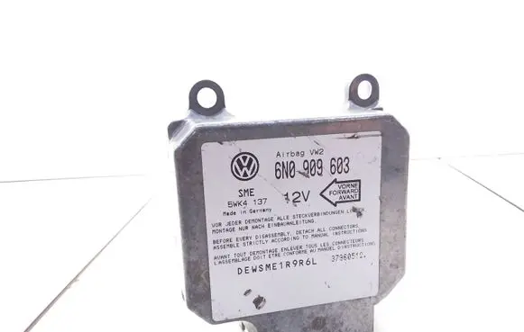 Volkswagen PASSAT B3 Airbag control unit/module 6N0909603 5WK4137