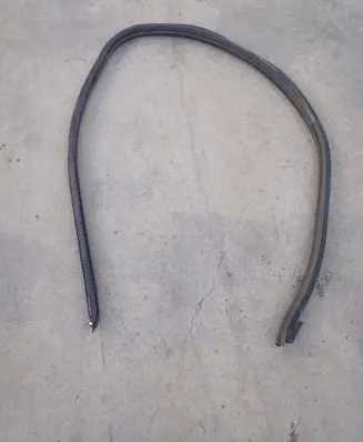 Porsche Boxster 987 Rubber seal front coupe door window 