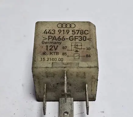 Volkswagen Touareg I Other relay 443919578C 15210000 PA66GF30
