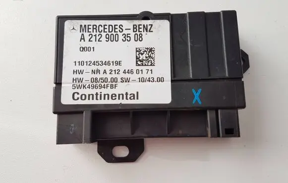 Fuel injection pump control unit/module