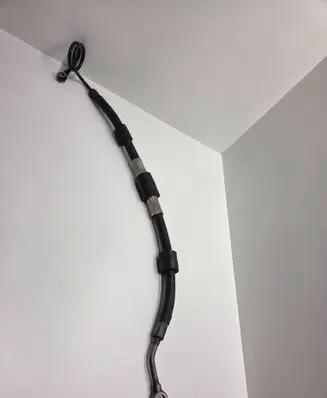 Audi A6 S6 C6 4F Power steering hose/pipe/line 
