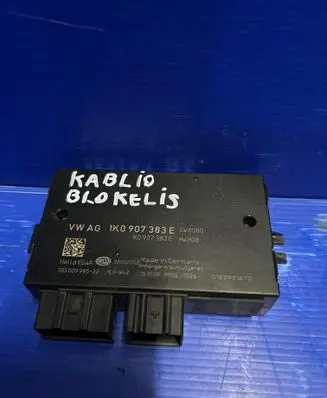 Volkswagen PASSAT B6 Tow bar trailer control unit/module 1K0907383E 5DS00999522