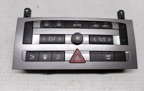 Peugeot 407 Climate control unit 96573322XF 96512442XT 96466840XT