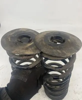 Rear coil spring