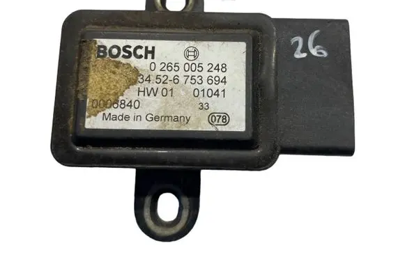 ESP acceleration yaw rate sensor