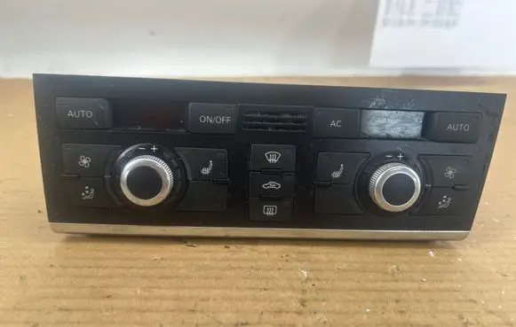 Audi A6 S6 C6 4F Climate control unit 4F2820043AA 4F0910043B 5HB00883366