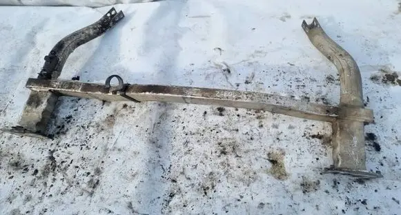 Peugeot 407 Front bumper cross member 