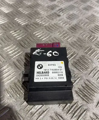 BMW 5 E60 E61 Fuel injection pump control unit/module 7163504